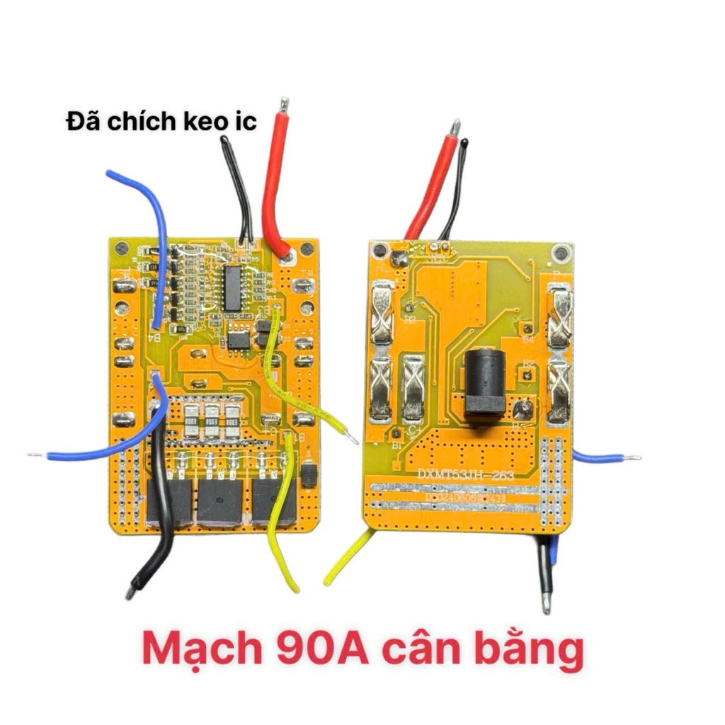 mạch 5s 21v 90a cân bằng chân phổ thông MKT 444