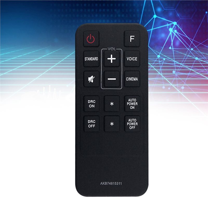 Thay thế AKB74815311 Điều khiển từ xa cho thanh âm thanh AKB74815301 LAS260B LAS160B LAS453B S45A1-D