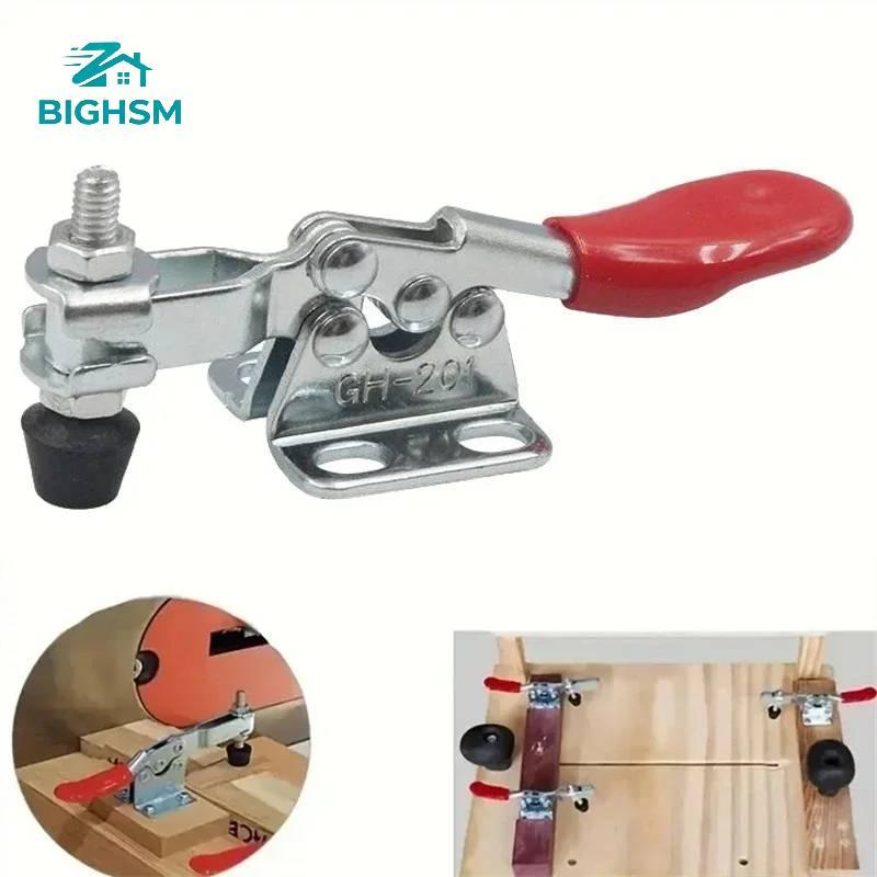 BIGHSM 27KG Giữ Điện GH201 Qui Kẹp Cố Định Cho Bàn Làm Việc Ngang Chế Biến Gỗ Chuyên Nghiệp SKK