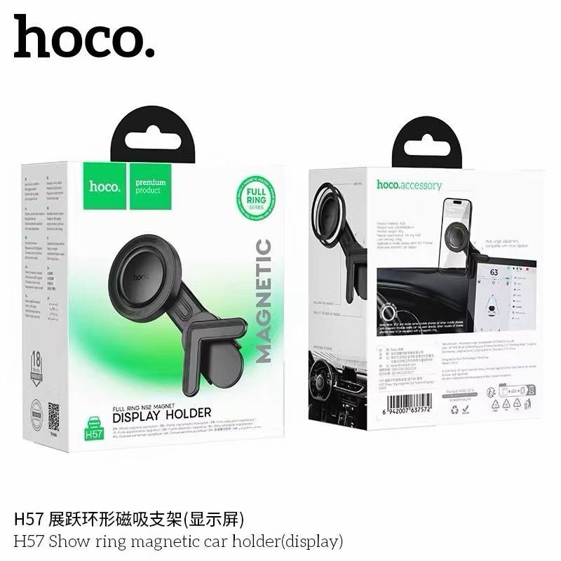 Giá đỡ ô tô vòng từ tính Hoco H57 / H56 cho sản phẩm gắn màn hình 1