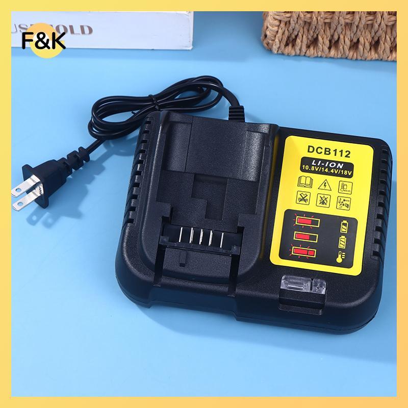 Phụ Kiện Dụng Cụ Điện F & K Cho 18V 20V DCB120 DCB140 DCB183 DCB206 DCB609 Sạc DCB112 DCB115 DCB105.
