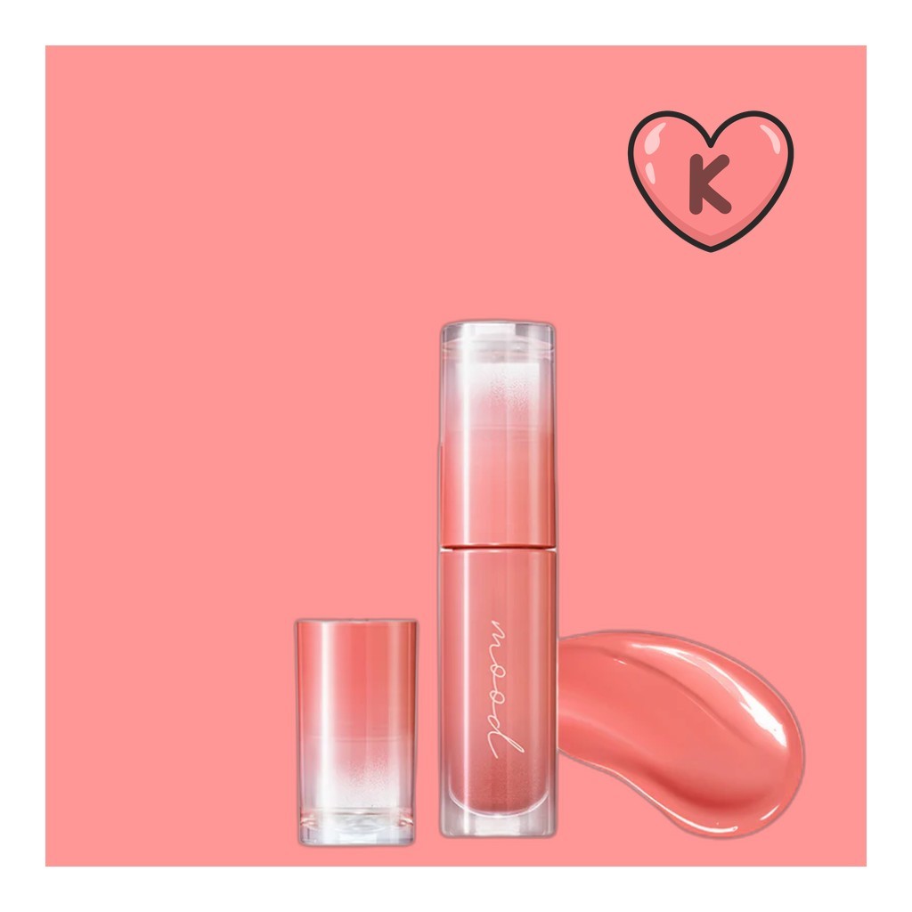 [PeriPera] Ink Mood Glowy Tint 02 Coral Influencer/ Son Tint Hàn Quốc/ Glowy Finish/ Authentic by ki