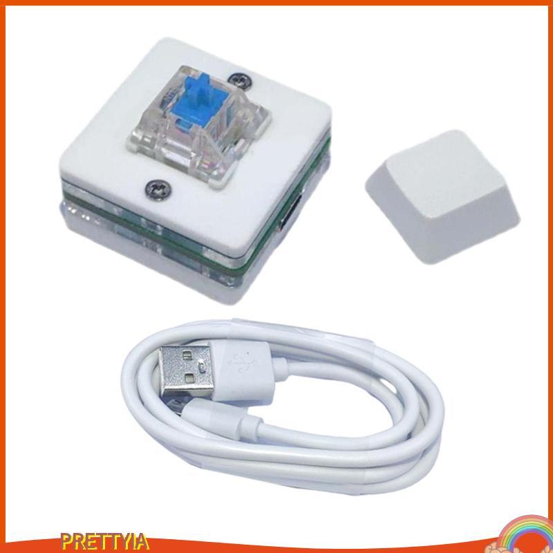 Bàn phím Mini USB với 1 phím, RGB, Bàn phím chơi game cơ học để chơi game, PC