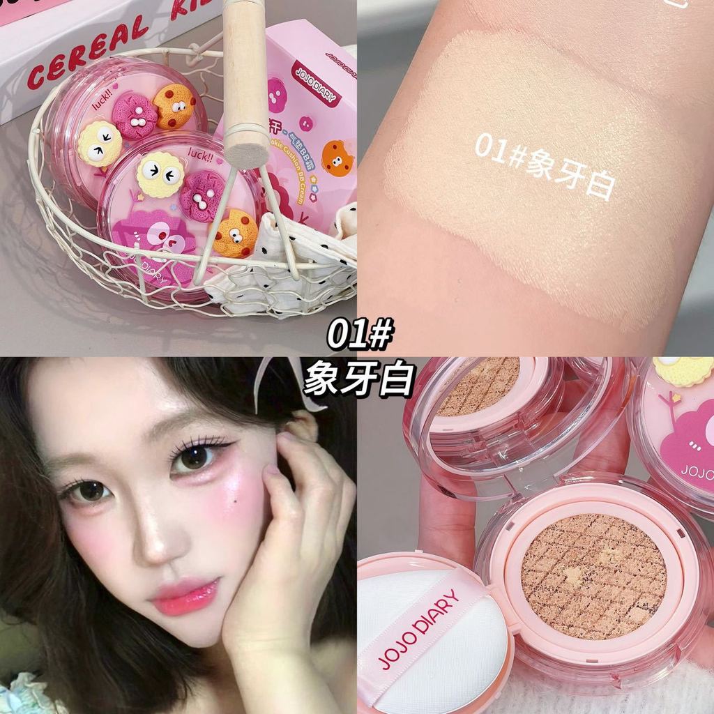 son JOJO DIARY Lucky Cookies Đệm khí BB Cream cushion ariul Concealer cushion