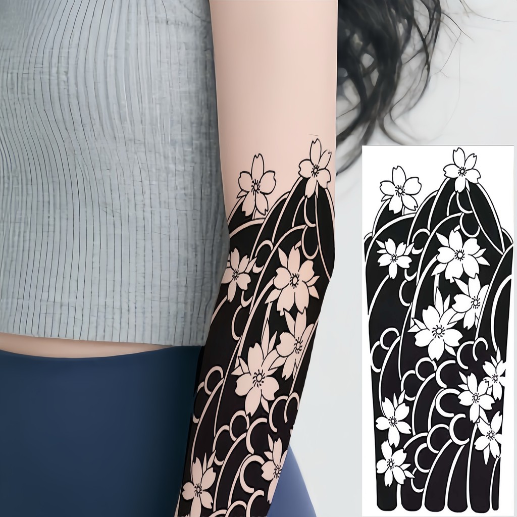 Hình xăm dán tạm thời DIY, chất liệu thân thiện với môi trường - 1FHR