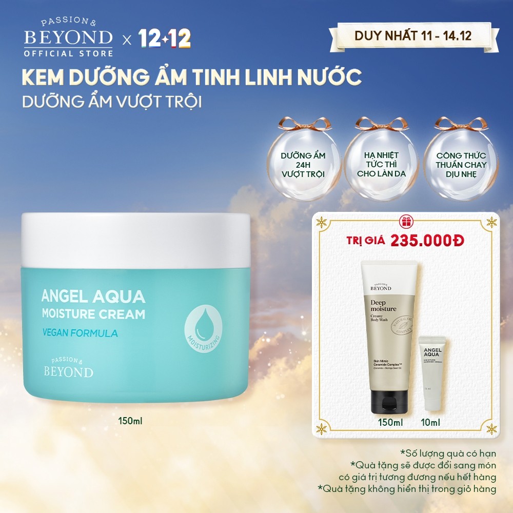 [Beyond Official] Kem dưỡng ẩm Tinh Linh Nước làm dịu Beyond Angel Aqua Moisture Cream