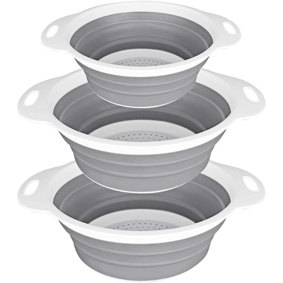 Bộ lọc và lọc có thể gập lại QiMH gồm 3-2 PC 4 Quart (1 gal) và 1 PC 2 Quart (0,5 gal) - Bộ lọc nhà 