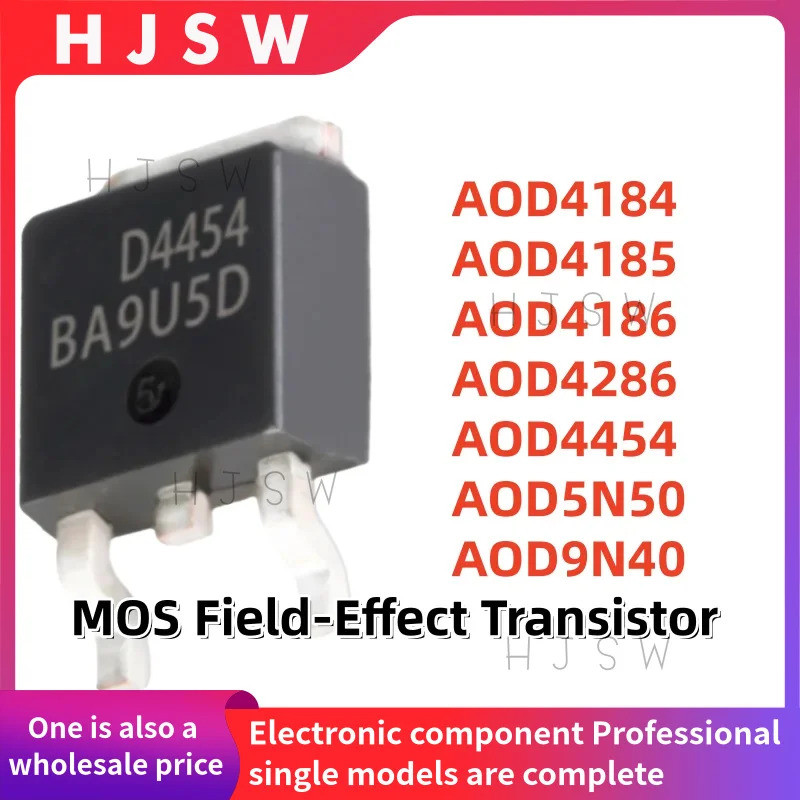 5 Chiếc AOD4184 AOD4185 AOD4186 AOD4286 AOD4454 AOD5N50 AOD9N40 D4184 D4185 D42486 D4454 D5N50 D9N40