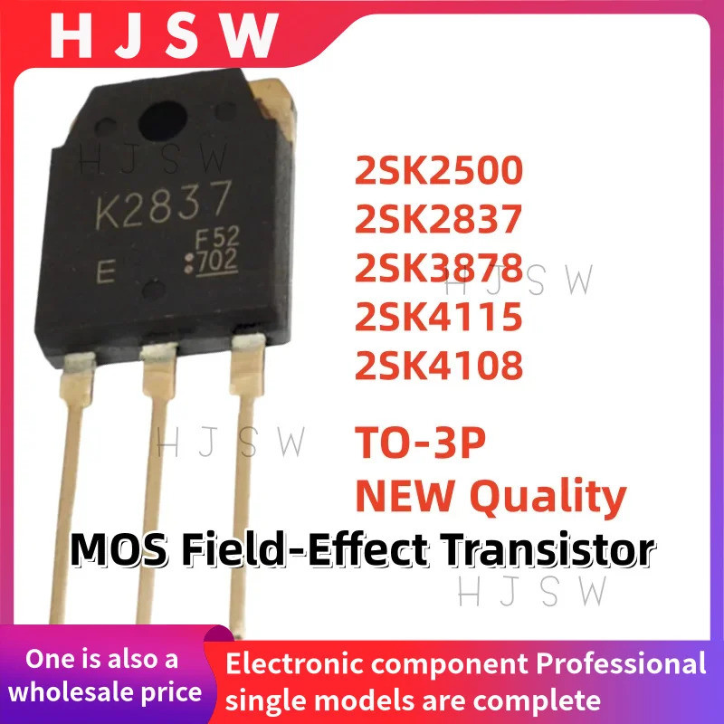 5 CÁI 2SK2500 2SK2837 2SK3878 2SK4115 2SK4108 K2500 K2837 K3878 K4115 K4108 TO-3P MOS Bộ chuyển đổi 