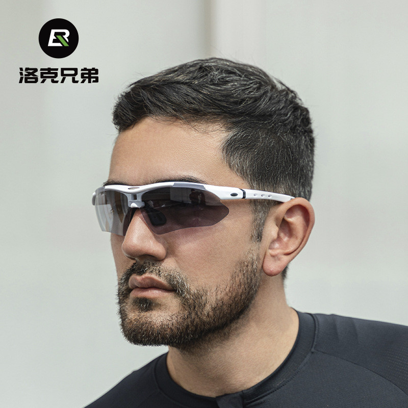 Popular~ROCKBROS Classic polarized cycling glasses for men and women, outdoor sports bike glasses wi