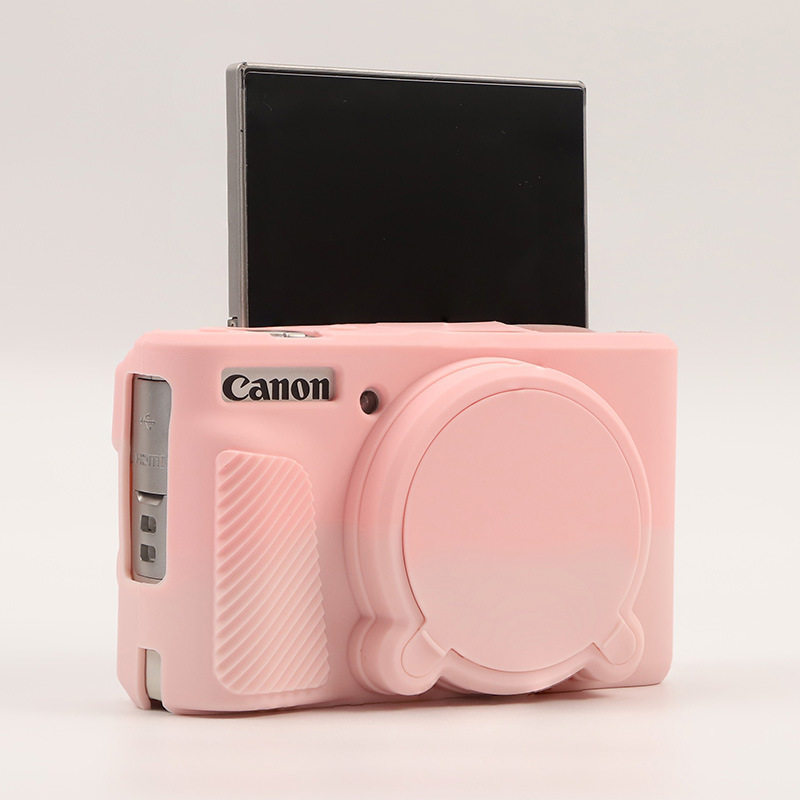 Thích hợp cho Túi đựng máy ảnh Canon Canon SX740 SX730 Vỏ silicon SX740hs Vỏ bảo vệ Túi đựng máy ảnh