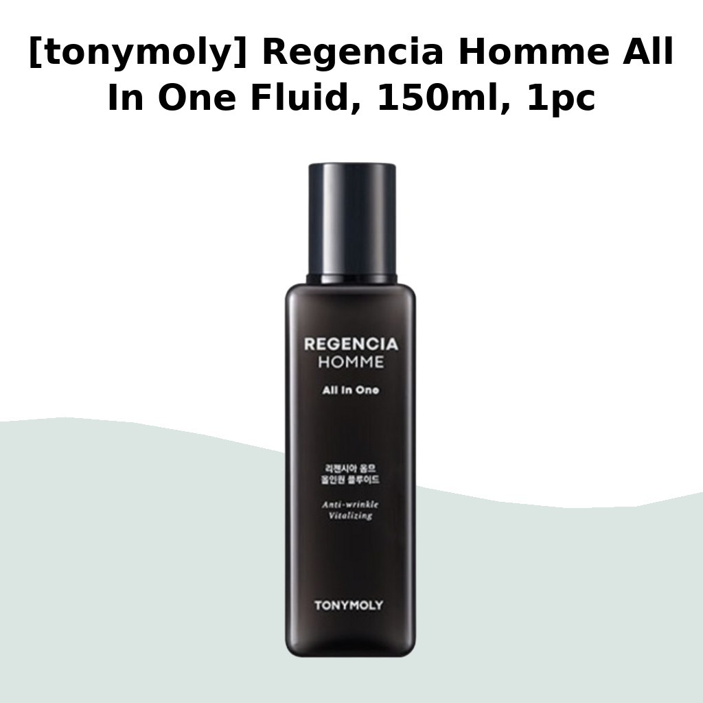 [tonymoly] Regencia Homme All In One Fluid, 150ml, 1pc / Kem dưỡng ẩm Hàn Quốc / All In One Fluid củ