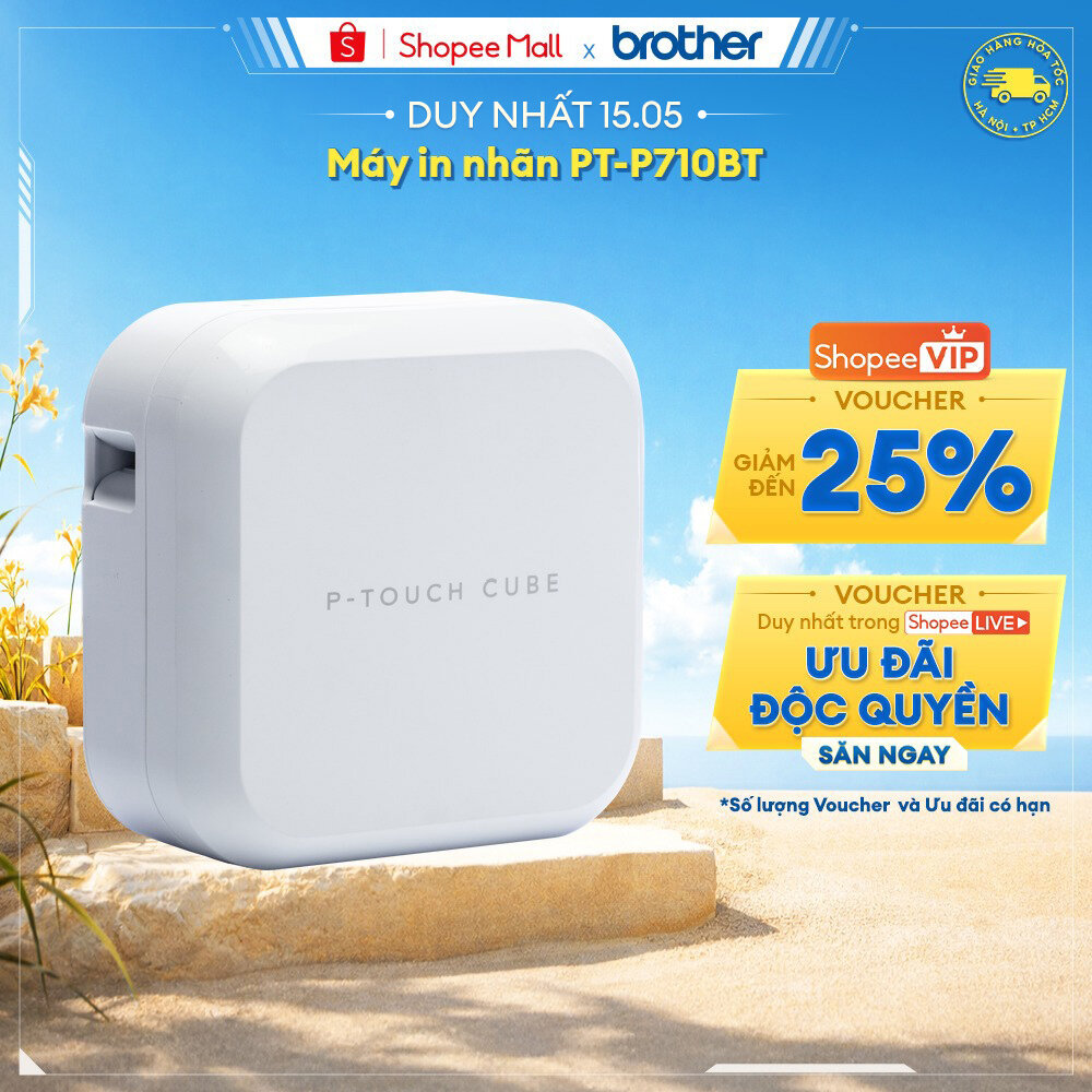 Máy in nhãn Brother PT-P710BT