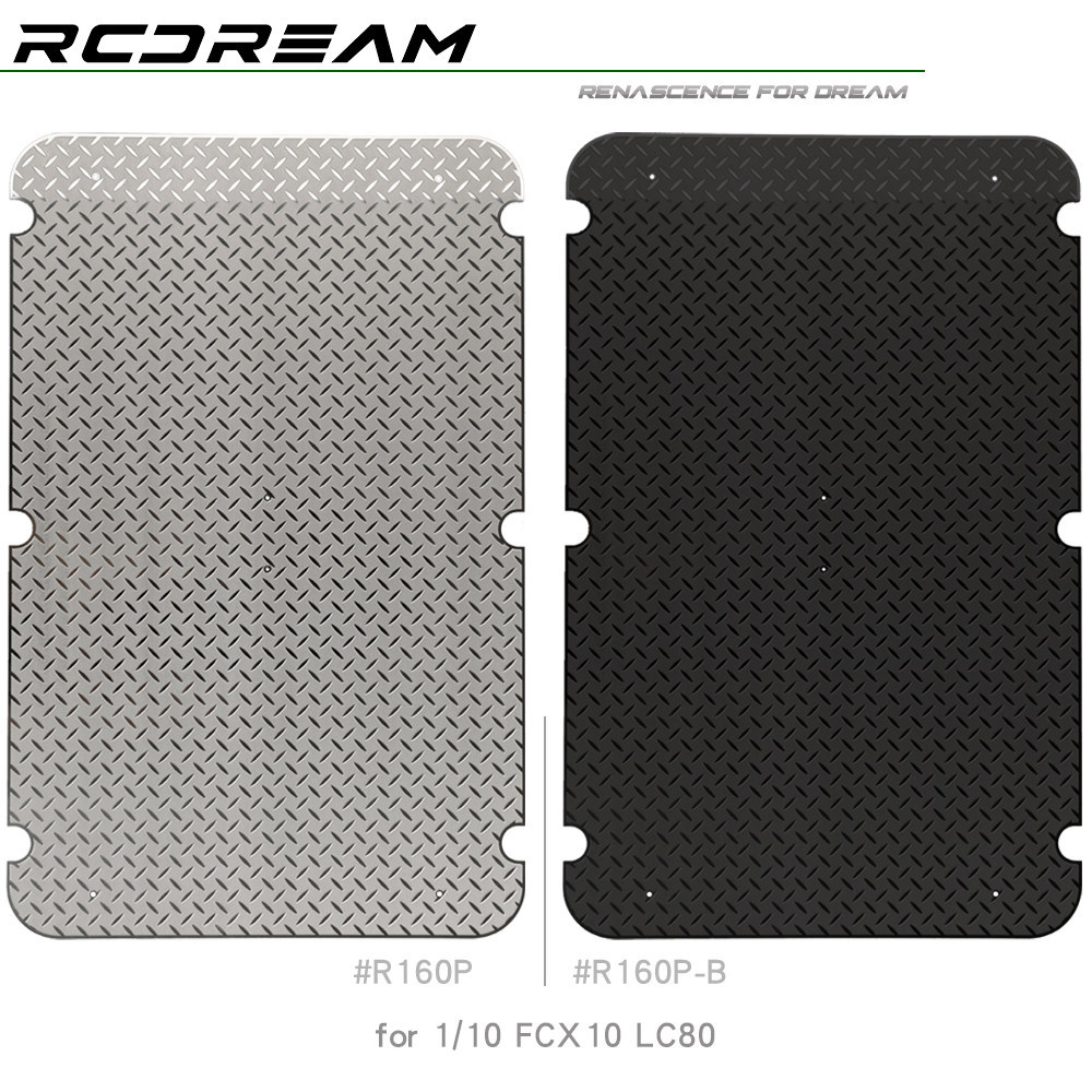 Tấm lót hành lý mái bằng kim loại cho xe bánh xích RC 1 / 10 FMS FCX10 LC80