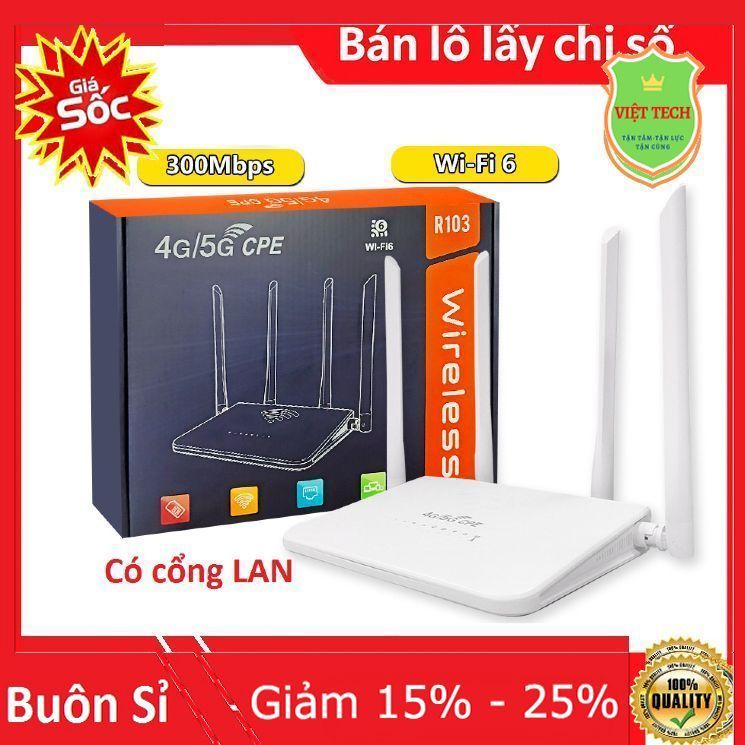 Cục phát wifi từ sim 4G, 5G | Bộ phát wifi di động 3G 4G 5G