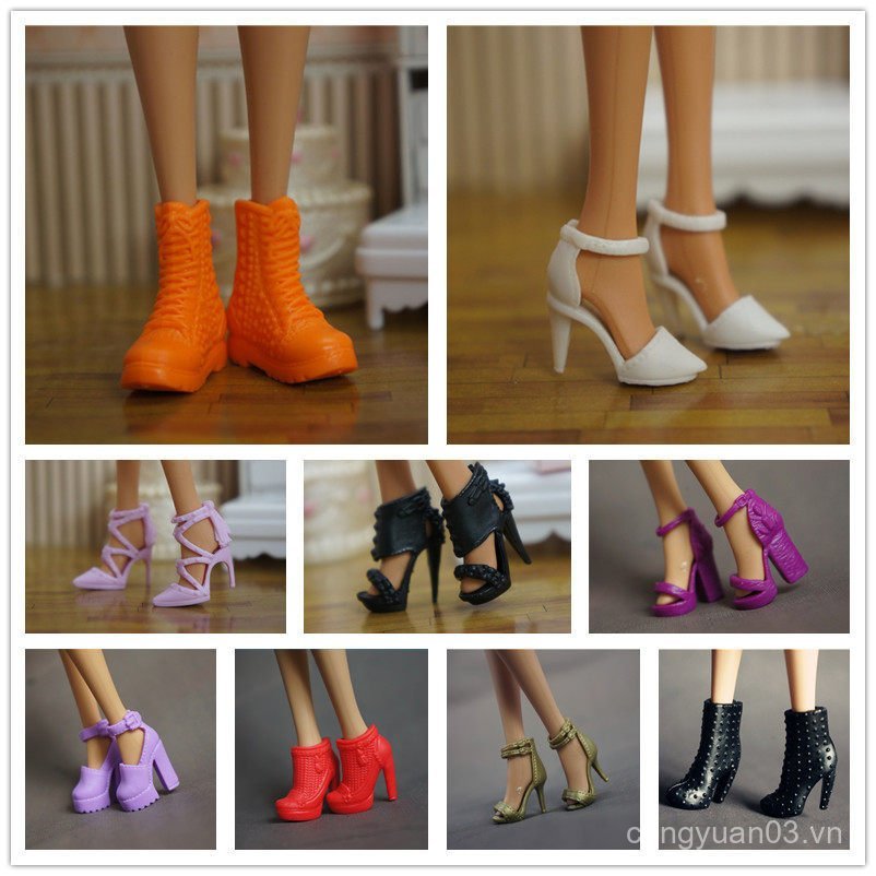 Miễn Phí Vận Chuyển Trên 58 Yuan Đa Năng Giày Búp Bê 6 Điểm Cho Bé Giày Sandal Phụ Kiện Búp Bê Tám S