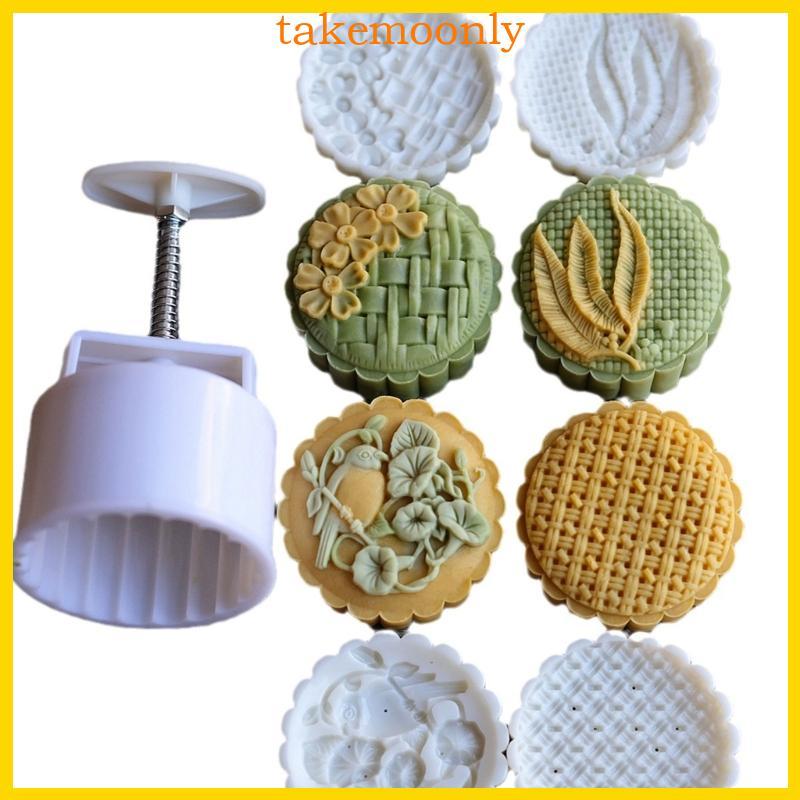 TAK Khuôn Bánh Trung Thu Cookie Tem Trung Thu Trung Quốc Máy Làm Bánh Trung Thu Cho DIY Cookie