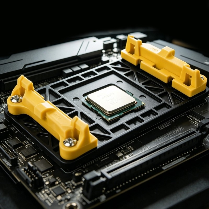Xiangbao CPU Tản Nhiệt Gắn Chân Đế Tấm Sau Thay Thế Tản Nhiệt Cho AM4