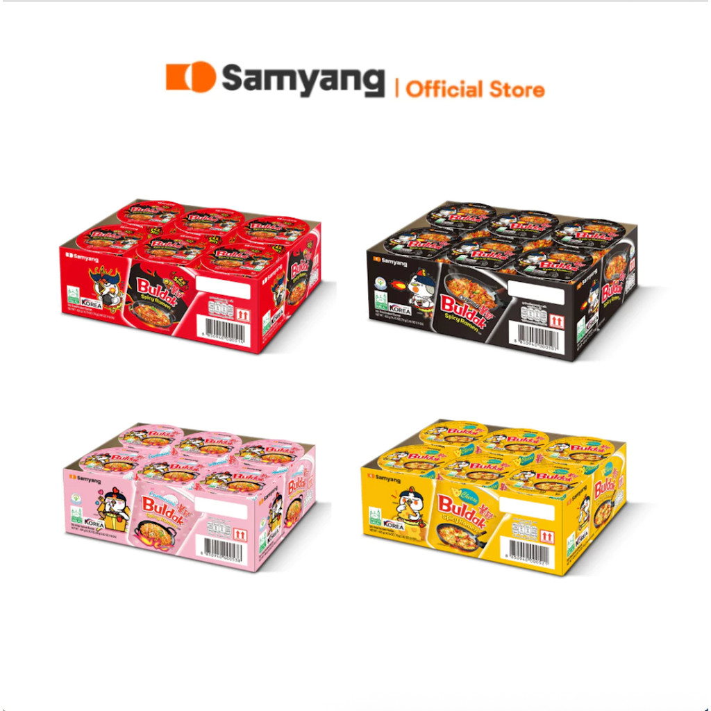 SamyangBuldakRamenCup * Samyang Buldak Ramen Cup Pack, chọn hương vị của bạn TG51526 @
