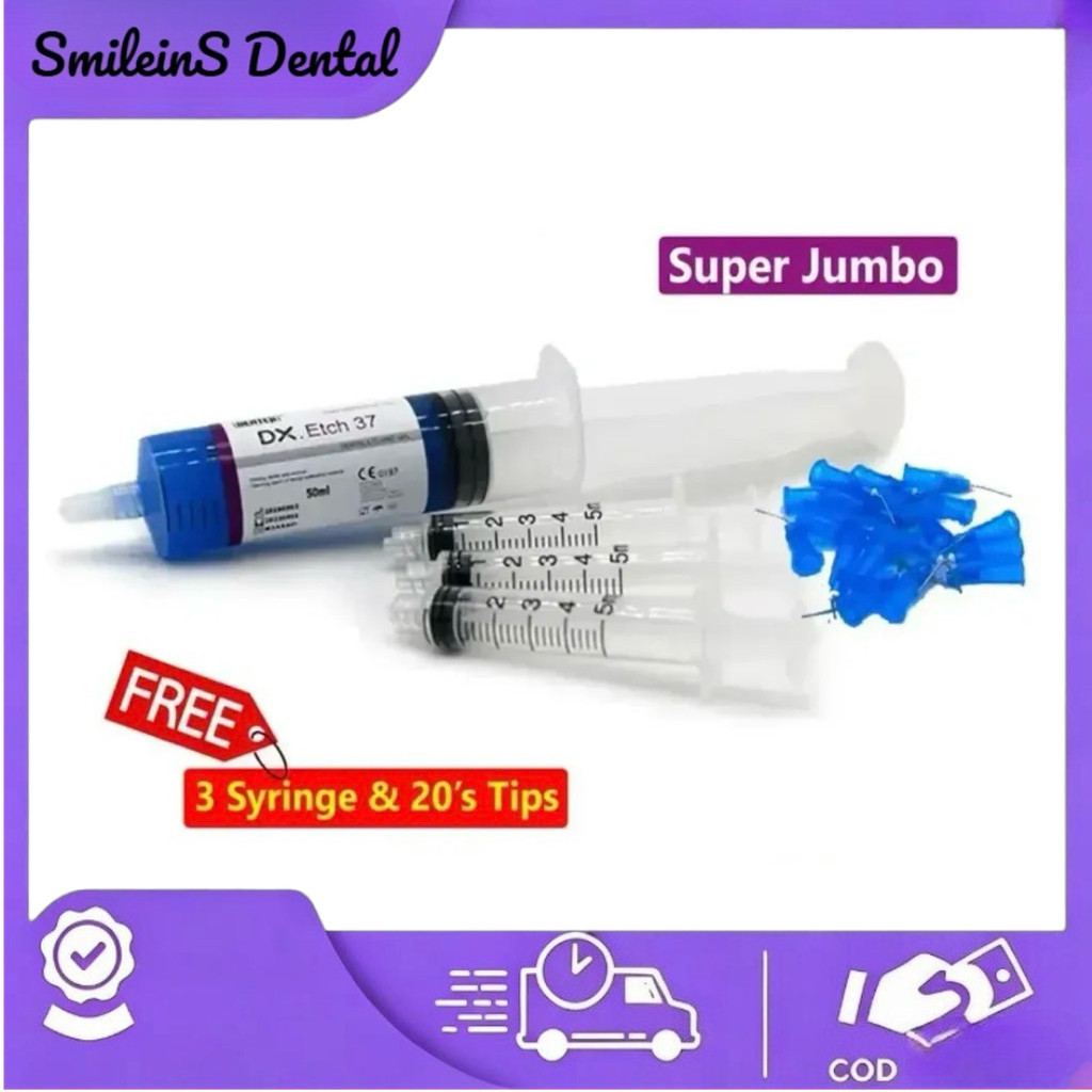 ETCHING GEL (50ml - SUPERJUMBO) THƯƠNG HIỆU DENTEX 2028 / 9