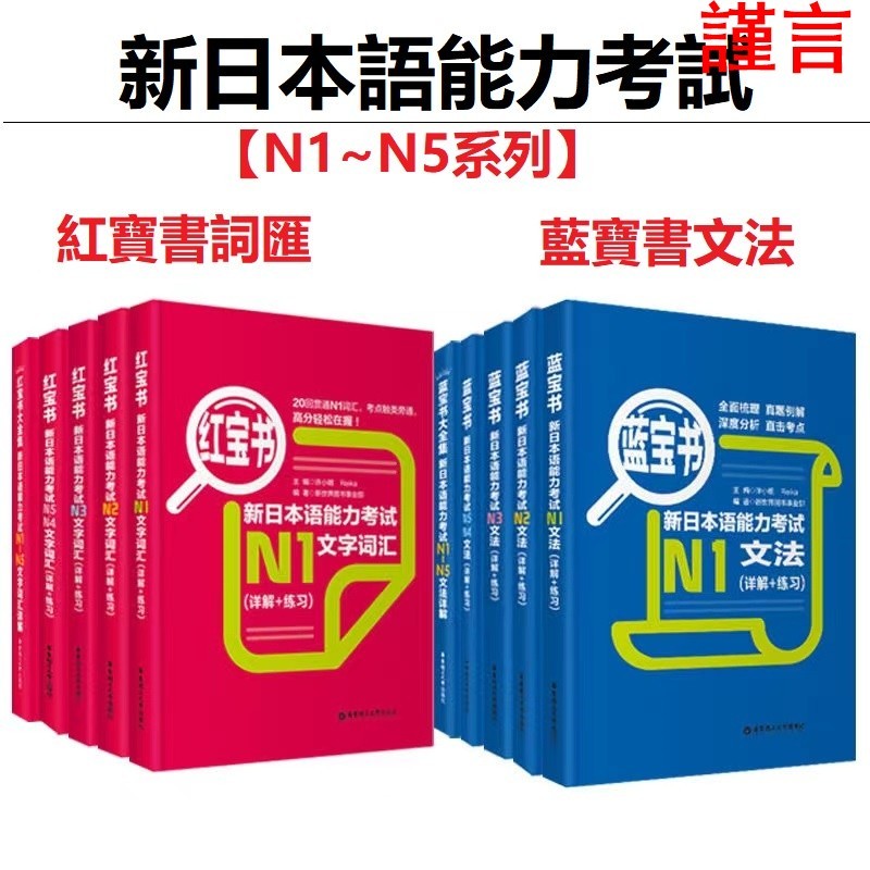 Đọc Bài kiểm tra khả năng tiếng Nhật N1 ~ N5 Ngữ pháp từ vựng Sách Ruby Sapphire N1N2N3N4N5 Sách từ 
