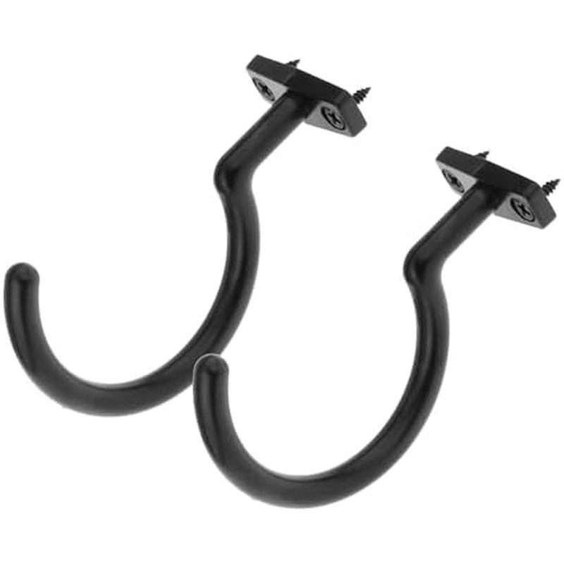 2Pcs Snooker Billiard Table Board Cue Hook Bridge Rod Pool Table Rack with 2 Screws Strong Snooker P