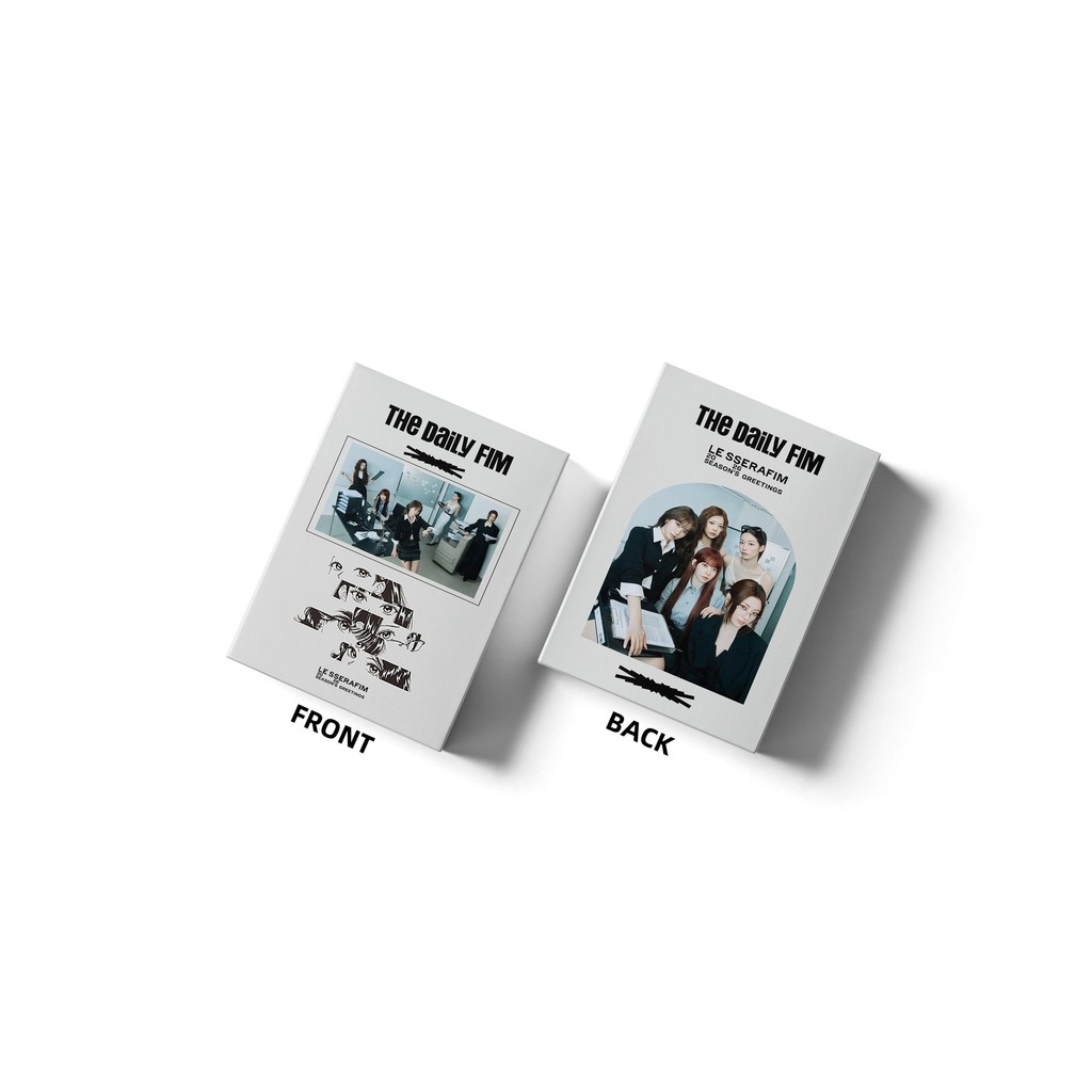 55 Cái / hộp Mùa 2026 Lời chào DIFFERENT Nhật Bản Mini Album Photocards HOT CRAZY DỄ DÀNG Lomo Cards
