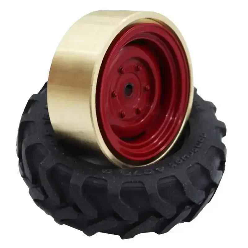 4 1 / 24 FMS Power WAGON FCX24 Bánh Xe Hub Đồng Đối Trọng RC Xe Nâng Cấp Phần