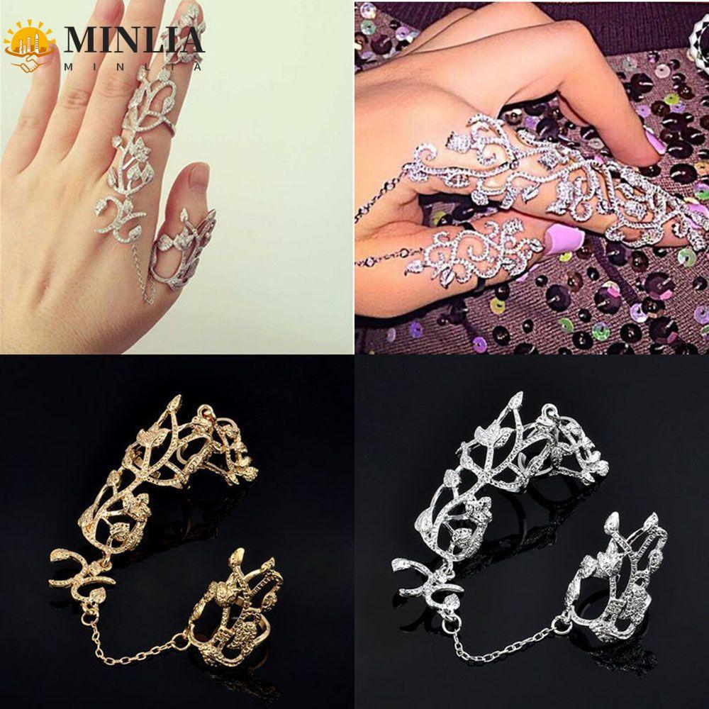 Nhẫn MINLIA Bạc / Punk Rock Armor Knuckle