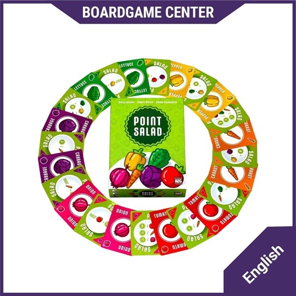 Point Salad (2019) Collect groupings of fruits and vegetables with loads of ways to score points