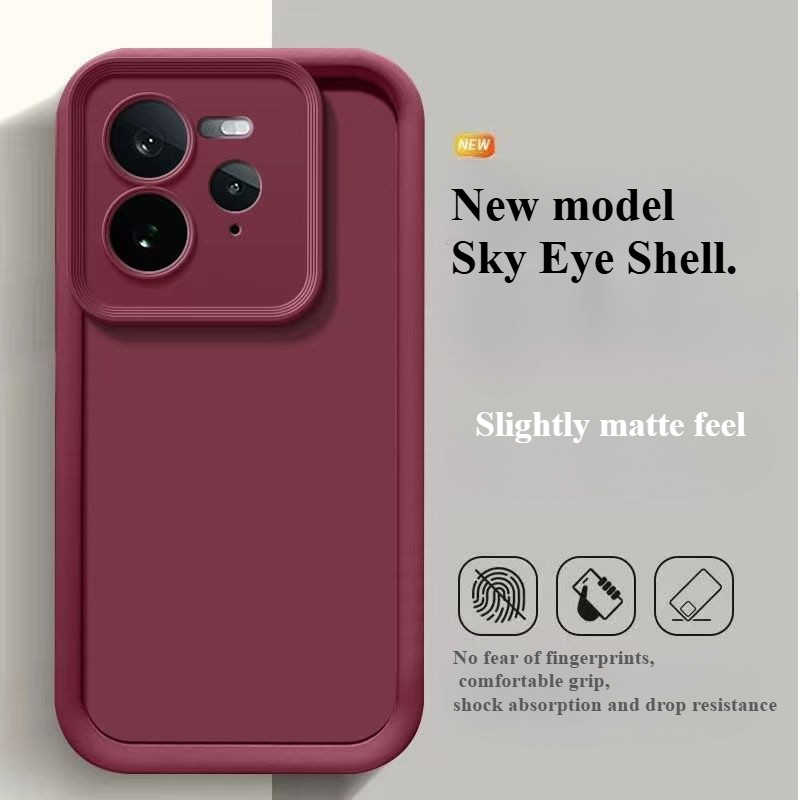 Ốp Lưng Cho Realme GT7 pro Vỏ Mềm TPU Thân Thiện Với Da Sang Trọng Cho Realme GT7pro Ốp Lưng Chống S