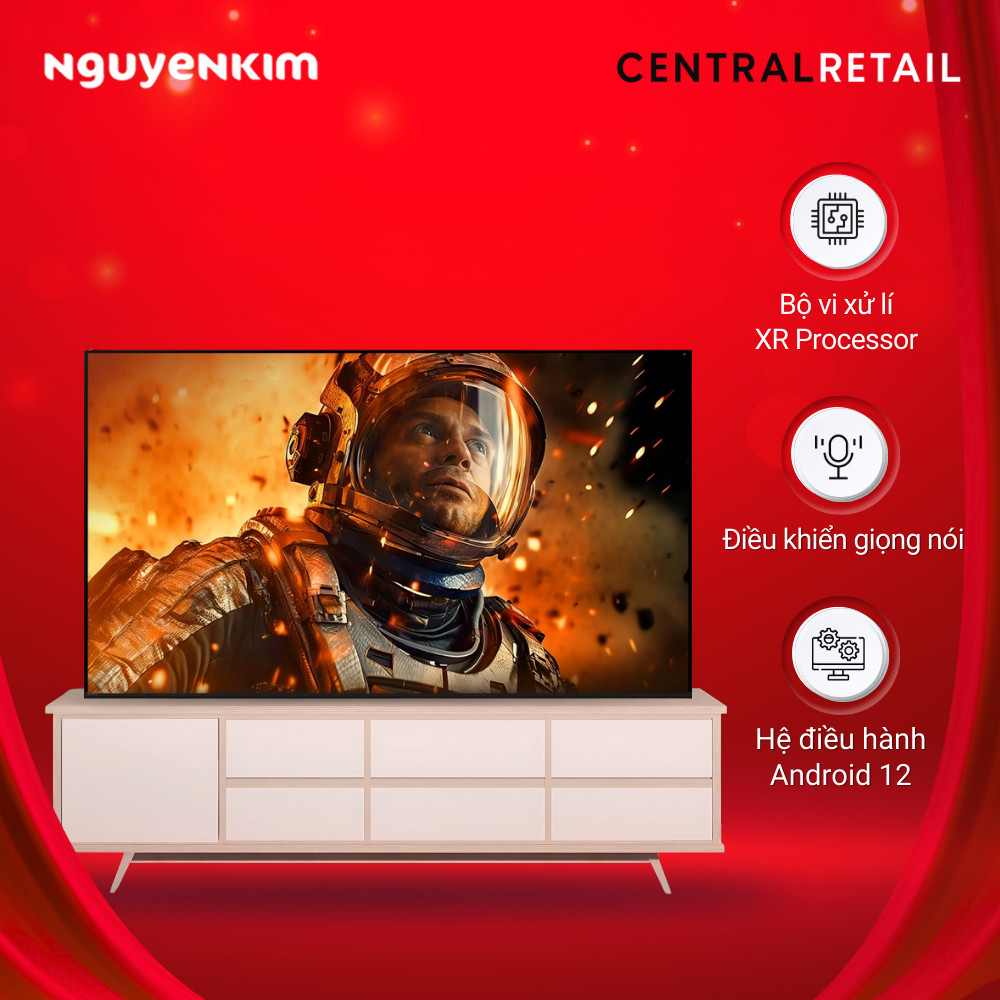 [Mới 2025] Sony Google TV Mini LED BRAVIA 5 75 inch K-75XR50