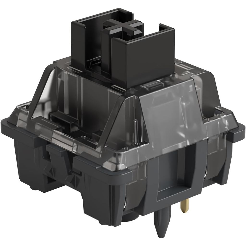 Công tắc bàn phím Akko V3 Creamy Black Pro có thân chống bụi cho bàn phím chơi game cơ học, công tắc