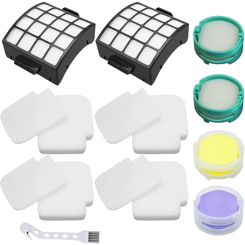 Bộ lọc và mùi thay thế AZ3002 cho Shark AZ3002 AZ3000 AZ3000W Stratos Duo Clean PowerFins Máy hút bụ