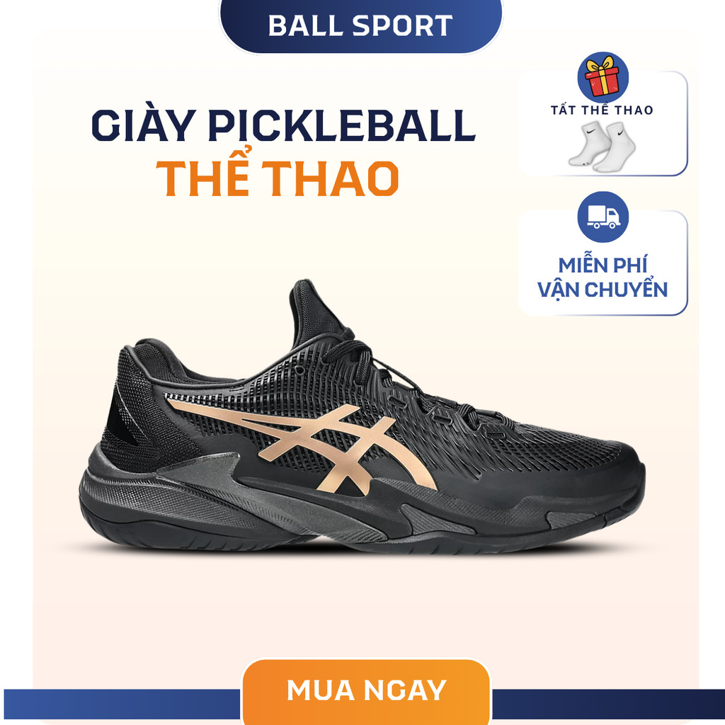 Giày Thể Thao Pickleball/Tennis FF3 Novak Night Energy ‘Black’ Chất Lượng Cao Nhất BALL SPORT