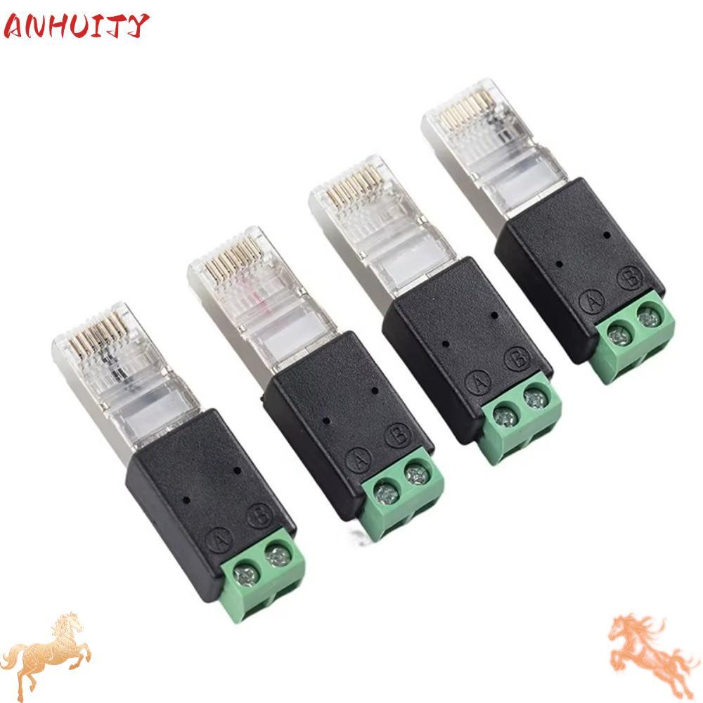 Bộ chuyển đổi ANHUITYJ RJ45 sang RS485, Bộ chuyển đổi đầu cuối 2PIN Bộ chuyển đổi đầu cuối RJ45, Bộ 