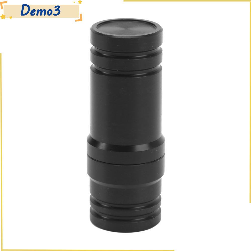 [DEMO3] 2 miếng bảo vệ khớp bi-a Cue, 3 / 8x10 Thread Black Pool Cue Stick End Caps, Ren Răng Nhựa C