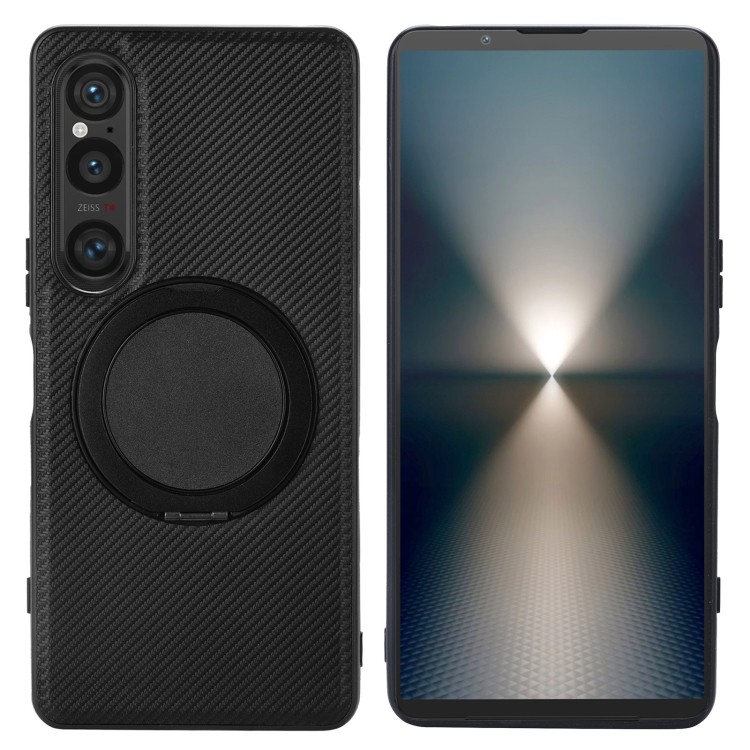 Ốp điện thoại xoay họa tiết da Kevlar ViLi TCY Series Kevlar có sẵn cho Sony Xperia 10 VII / Sony Xp