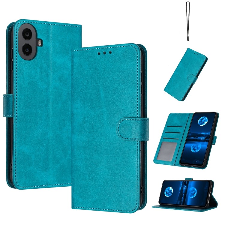 Để vận chuyển Solid Calf Họa Tiết Flip Leather Phone Case For Nothing CMF Phone 1 / Nothing Phone 2a