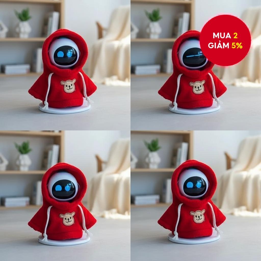 Eilik Smart AI Robot Tamagotchi Bundle kèm áo len, mũ và phụ kiện khăn quàng cổ Giáng sinh độc quyền