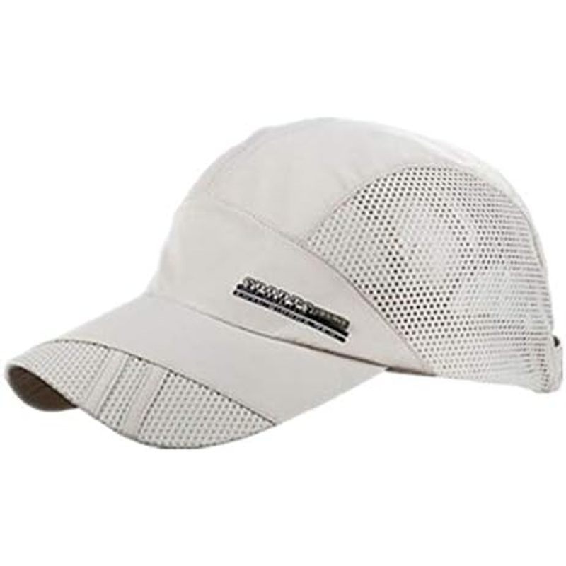 Fashion Mens Summer Outdoor Sport Baseball Hat Running Visor Cap Hot Popular Cool Quick Dry Mesh Cap