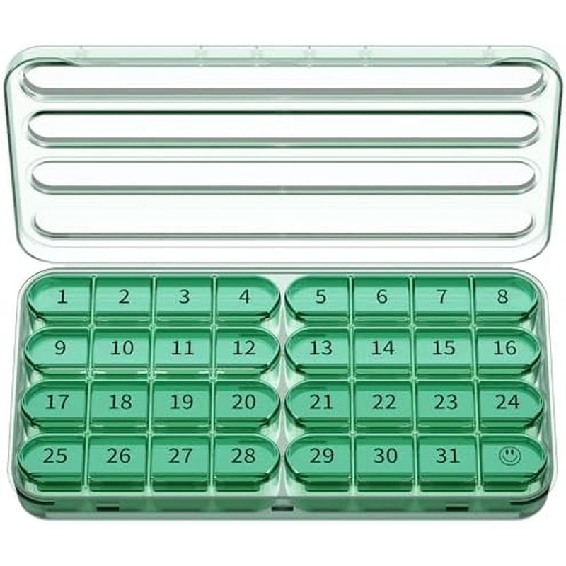 A Vitamin, Ngày tổ chức lớn, Bổ sung 31 ngày đựng thuốc hàng tháng, dành cho & Du lịch trong ngày, T