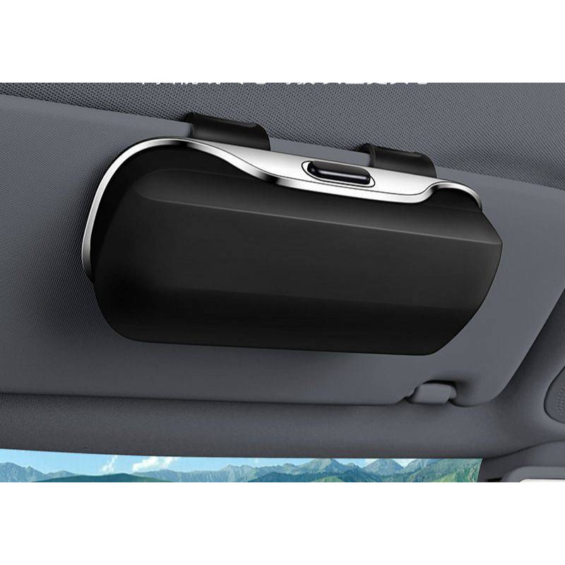 Car Glasses Case Sun Visor Glasses Clip Inner Main Driving Storage Box Car Glasses Case Sun Visor Gl