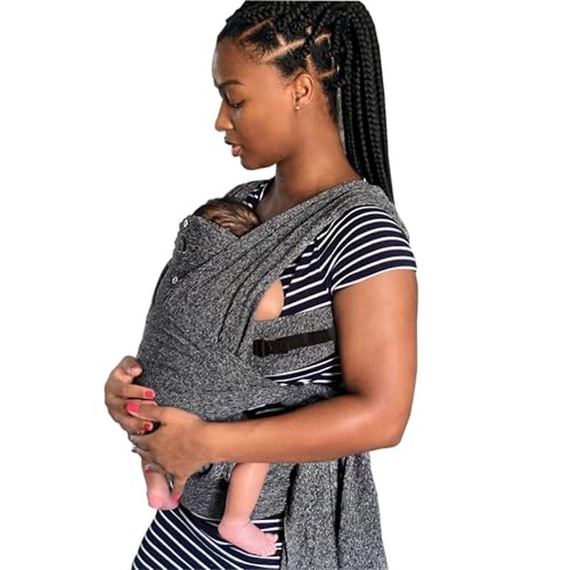 Boppy Hybrid Carrier với sự thoải mái của một biểu tượng em bé màu xám Sơ sinh đến trẻ mới biết đi