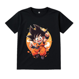 Áo Thun Trẻ Em SONGOKU CHIBI, Chất Poly Thái , Có Size Lớn Từ 7-95kg, Nhiều Màu Áo, Size To Nhắn Shop, ANAMKIDS