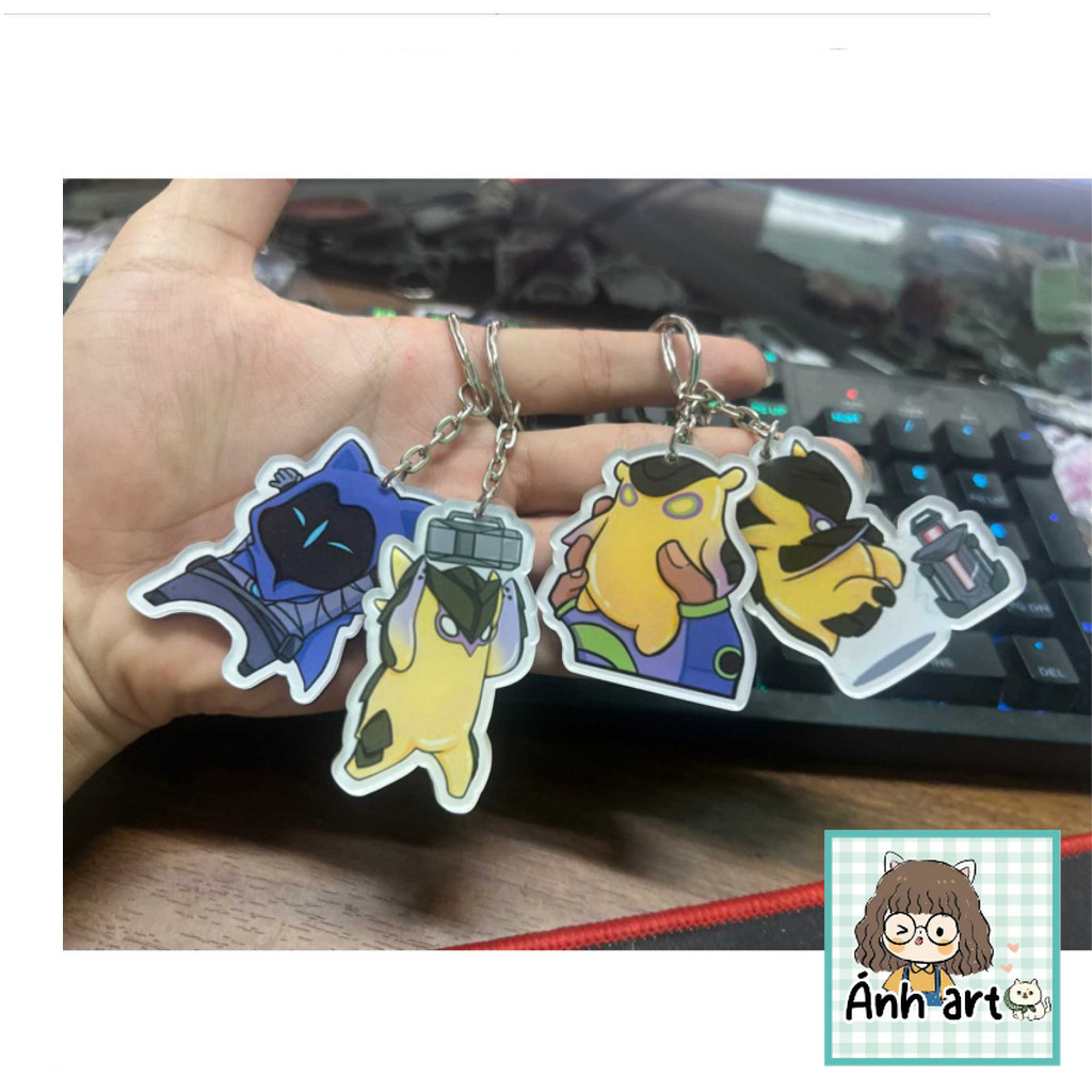 [KEYCHAIN] Móc khoá Wingman - Gekko - VALORANT