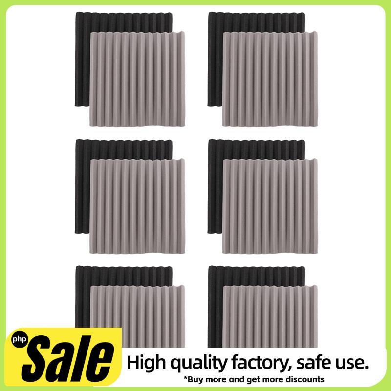 12 Chiếc Acoustic Foam Board, Studio Wedge Tile, Acoustic Foam Cách Âm Pyramid Studio Treatment Wall