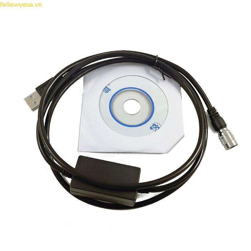 Cáp tải xuống dữ liệu USB Fol cho Windows 7 8 10 cho Topcon Sokkia Gowin Total Station