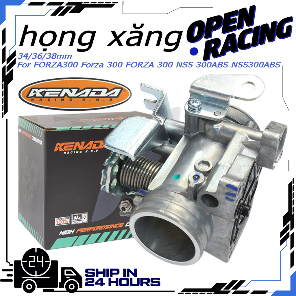 KENADA RACING   họng xăng  Co Xăng Đứng Độ Cho FORZA300 Forza 300 FORZA 300  NSS 300ABS NSS300ABS 34