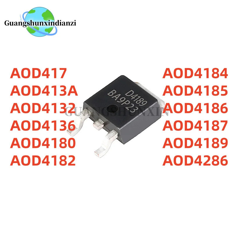 5 Chiếc D417 D413A D4132 D4136 D4180 D4182 D4184 D4185 D4186 D4187 D4189 D4286 TO-252 Hiệu Ứng Trườn